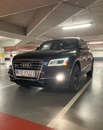 Audi SQ5 cena 93900 przebieg: 239643, rok produkcji 2015 z Kolbuszowa małe 379